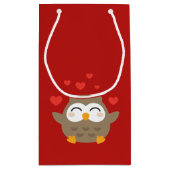 アフクロウユーイラストレーション スモールペーパーバッグ (裏面)