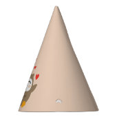 アフクロウユーイラストレーション パーティーハット (右)