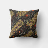 アフコンテンポラリーロセントリックデザインモチーフ クッション (裏面)