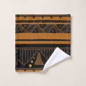 アフコンテンポラリーロセントリックデザイン バスタオルセット (ウォッシュタオル)