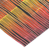 アフコンテンポラリーロセントリックプリント ショートテーブルランナー (コーナー)