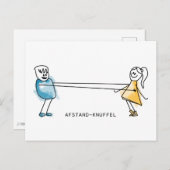 アフスタンドクヌフェル ポストカード (正面/裏面)