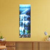 アフタヌーンアットスプレー滝 キャンバスプリント (インサイチュ (リビング))