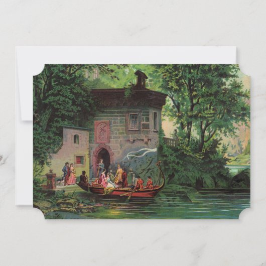 アフタヌーンアットレイクコモ招待状 招待状 (正面)