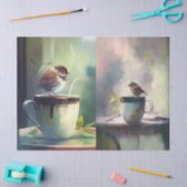 アフタヌーンティーとツイッター 薄葉紙 (クラフト)