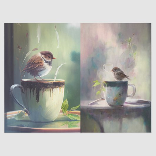 アフタヌーンティーとツイッター 薄葉紙 (正面)