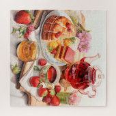 アフタヌーンティーの喜び ジグソーパズル (横)