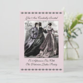 アフタヌーンティーへの招待(カスタマイズ) 招待状 (スタンド正面)