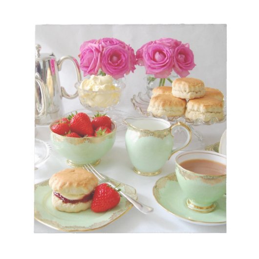 アフタヌーンティーノートパッド ノートパッド (正面)