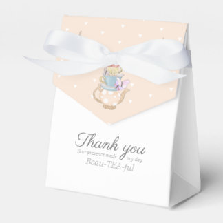 アフタヌーンティーパーティーアイディア フェイバーボックス