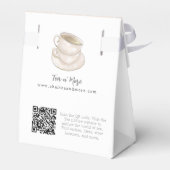 アフタヌーンティーパーティーアイディア フェイバーボックス (裏面サイド)