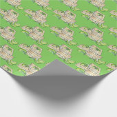 アフタヌーンティーパーティーシャワーキュウリのサンドイッチ ラッピングペーパー (角)