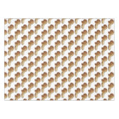 アフタヌーンティーパーティーシャワーブリティッシュTeacakesケーキ テーブルクロス (正面(横))