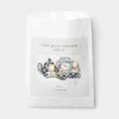 アフタヌーンティーパーティーベビーシャワー フェイバーバッグ (正面)