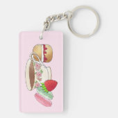 アフタヌーンティーパーティーマカロンティーカップクリームスコーン キーホルダー (裏面)