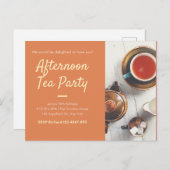 アフタヌーンティーパーティー ポストカード (正面/裏面)