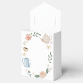 アフタヌーンティーベイビーシャワーお気に入りボックス フェイバーボックス (オープン)