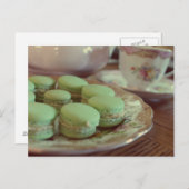 アフタヌーンティーポストカード用マカロン ポストカード (正面/裏面)