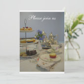 アフタヌーンティーレディースパーティー 招待状 (スタンド正面)