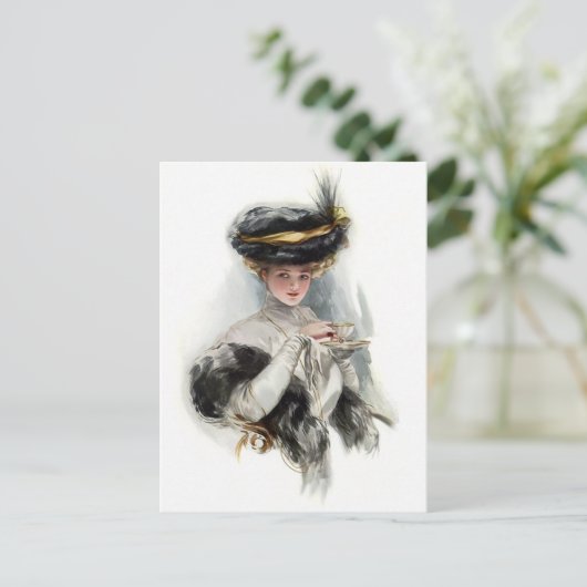 アフタヌーンティーレディ ポストカード (スタンド正面)