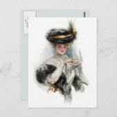 アフタヌーンティーレディ ポストカード (正面/裏面)