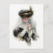 アフタヌーンティーレディ ポストカード (正面)