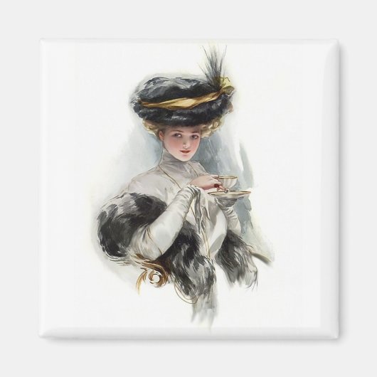 アフタヌーンティーレディ マグネット (正面)