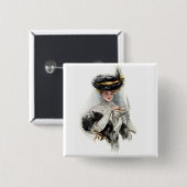 アフタヌーンティーレディ 缶バッジ (正面&裏面)