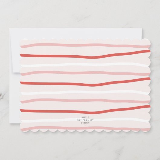 アフタヌーンティー子供の誕生日パーティの招待状 招待状 (裏面)