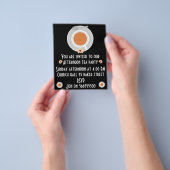 アフタヌーンティー招待状 チラシ (手)