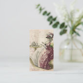 アフタヌーンティー、アイボリー コーリングカード (スタンド正面)