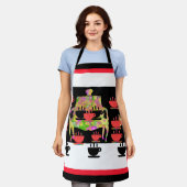 アフタヌーンティー   エプロン (着用した状態)