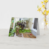 アフタヌーンティー カード (黄色い花)