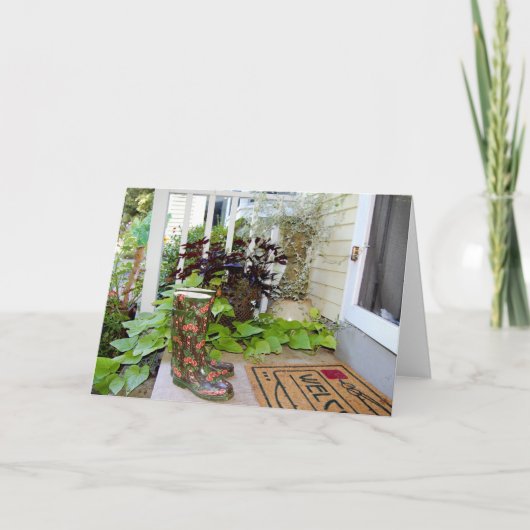 アフタヌーンティー カード (正面)