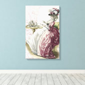 アフタヌーンティー！ キャンバスプリント (インサイチュ (ウッドフロア))