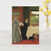 アフタヌーンティー | ジョージダンロップレスリー カード (黄色い花)