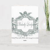 アフタヌーンティー、ハッピーバースデー、 カード (裏面)