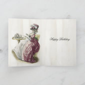 アフタヌーンティー、ハッピーバースデー、 カード (内部)