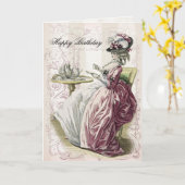 アフタヌーンティー、ハッピーバースデー、 カード (黄色い花)