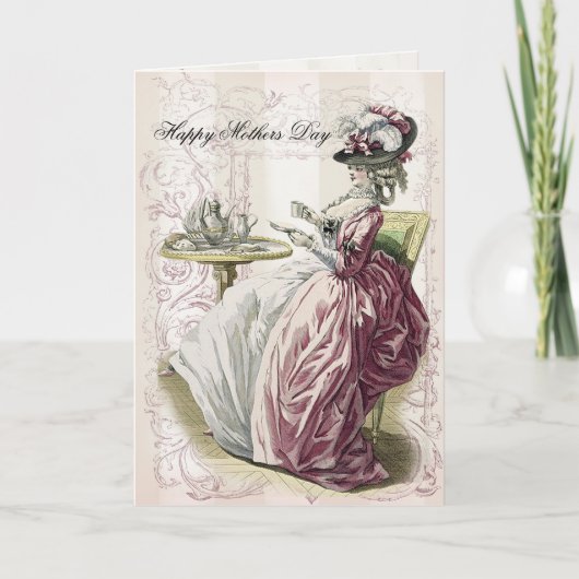 アフタヌーンティー！ハッピーマザーズの日 カード (正面)