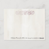 アフタヌーンティー！ ポストカード (裏面)