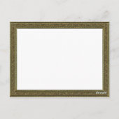 アフタヌーンティー ポストカード (裏面)