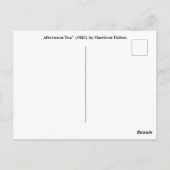 アフタヌーンティー ポストカード (裏面)