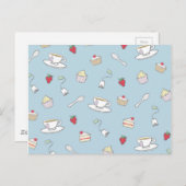 アフタヌーンティー ポストカード (正面/裏面)