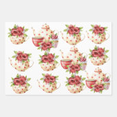 アフタヌーンティー ラッピングペーパーシート (正面2)