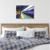 アフタヌーントレイン キャンバスプリント (インサイチュ (寝室))