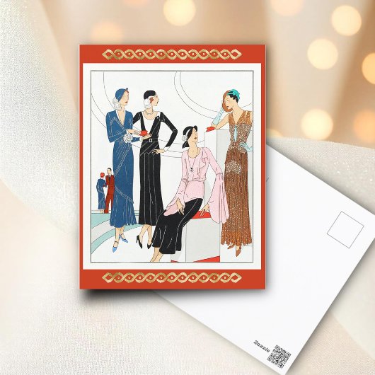 アフタヌーンドレス(1931) シーズンポストカード