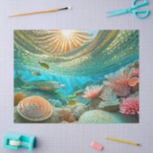 アフタヌーンリーフスティングレイデザイン2 薄葉紙 (クラフト)