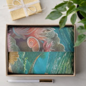 アフタヌーンリーフスティングレイデザイン2 薄葉紙 (ギフト)