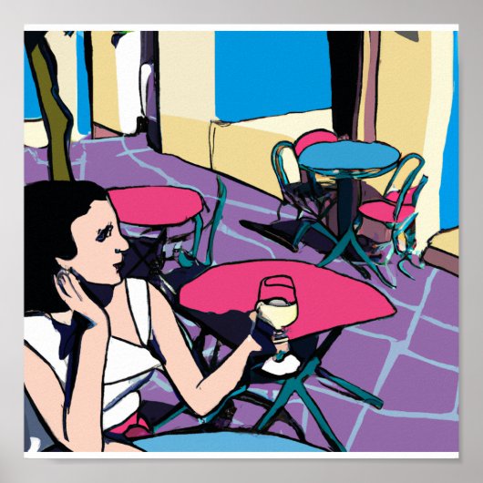 アフタヌーンワインテイスティングブエノスアイレス ポスター (正面)